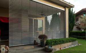 Fabricant de fenêtres extérieures étanches intelligentes, stores vénitiens extérieurs motorisés en <span class=keywords><strong>aluminium</strong></span> - Product Image 4