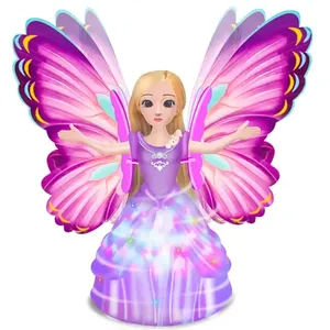 Hot sales Children's electric toy dance fairy lights princess light up toys for kId