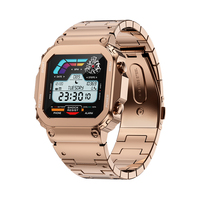 Reloj Inteligente KarenM 2025, Pulsera de Actividad Física Co-fit con Pantalla de 1.54 Pulgadas, Apariencia Tradicional para Hombre, Llamadas por Bluetooth, Reloj Inteligente AW39