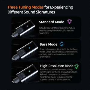 Cable de Auriculares Tipo <span class=keywords><strong>C</strong></span> con Doble Micrófono Plateado, Cable de Repuesto HiFi con Micrófono HD para Juegos, Llamadas y Grabación - Product Image 5
