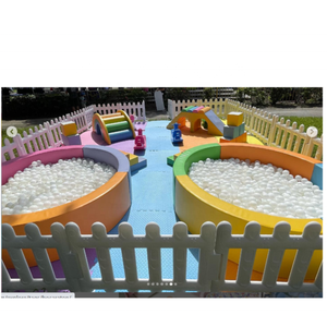Boules en plastique durables de qualité commerciale de 8cm 80mm en plastique de couleur perle pour les enfants - Product Image 5