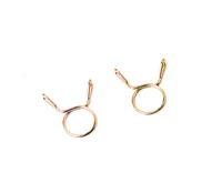 Collier de serrage à ressort de torsion en acier inoxydable à fil unique pour automobile, à verrouillage rapide, tailles en pouces/métriques, tailles personnalisées pour