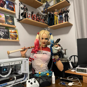 Nouvelle collection : Statue buste de Harley Quinn et du Joker de Suicide <span class=keywords><strong>Squad</strong></span>, design anime, pour collectionneurs - Product Image 1