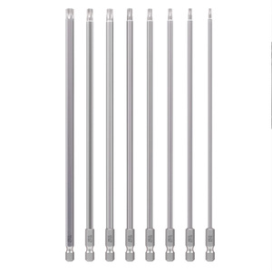 150-200mm 1/4 "Sechs kant bohrer Treiber Manipulation sicherer Sicherheits bohrer Magnet bohrers atz Torx-Schrauben dreher kopf Hohe Qualität - Product Image 1