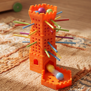 Montessori Balance Stick Tower Game Plastic Family Fun Parent-Child Educational Gift 2-6 Players Challenge - Product Image 2