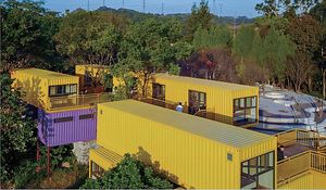 Contenedor de Alta Calidad de Ensamblaje Rápido para Aficionados al Fútbol, Vivienda Temporal, Casa Contenedor Resistente - Product Image 2