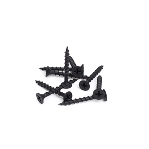 Fabricante de Tornillos 6X1 <span class=keywords><strong>1</strong></span>/4 Negros para Paneles de Yeso, Cabeza de Trompeta Phillips, Rosca Voarse, Fosfatados, en Bobina - Product Image 1