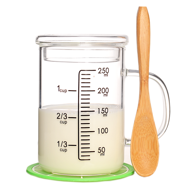 borosilicate glass tea cup/Mug With Tea Infuser/tea mug with stainless steel infuser borosilicate glass mug