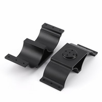 Service d'usinage CNC en aluminium noir 6061, impression 3D, fraisage CNC de précision, pièces métalliques anodisées, usinage, fraisage, fabricant
