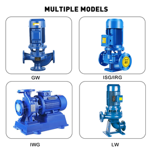 Pompe centrifuge verticale haute performance pour boues d'égout, anti-colmatage, 380 V, pour pipeline GW - Product Image 2