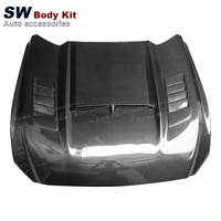 Capot de pare-chocs avant en fibre de carbone pour Ford Mustang 2015-2017, capot moteur de haute qualité, pièces et accessoires automobiles
