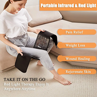 Nouvelle ceinture de massage abdominale électrique intelligente rechargeable par USB 2024 à 5 vitesses, minceur, thérapie par lumière rouge pour le ventre et la taille