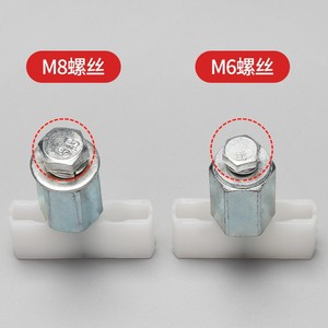 Rouleau métallique M6 M8 pour porte d'ascenseur KONE, accessoire pour porte d'ascenseur - Product Image 2