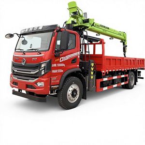 Camion grue Dongfeng 4x2, grue montée sur camion de 8 tonnes, fabricant de grues - Product Image 1