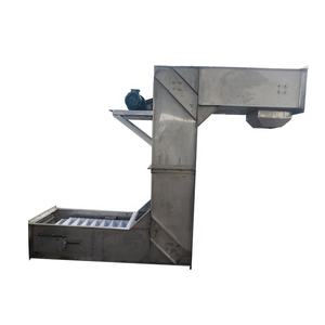 Elevador de Cangilones Tipo Z de Acero Inoxidable Nuevo para Uso en Restaurantes, Transferencia Horizontal/Vertical de Materiales en Polvo - Product Image 1