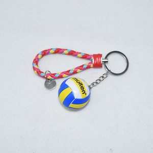 Promotionnel livraison gratuite 3.8cm Volley-Ball Porte-clés Paquet Pendentif Étudiant Sport Souvenir Concurrence Prix TP-22104 - Product Image 3