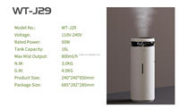 Humidificateur à brume froide à ultrasons 16L Humificador à remplissage par le haut Humidificateur à humidité constante et télécommande pour les salles de bureau à domicile