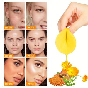 Private Label Cosmetics Factory Best Turmeric Tartaric Acid Cleaning Cotton Pads for Facial Care Skin Cleansing & Skincare Kit - Product Image 6