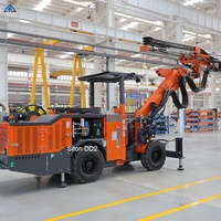 Siton DD2 Wheel Mining Drill Rig pour une mobilité flexible dans les mines d'or et de métaux souterraines