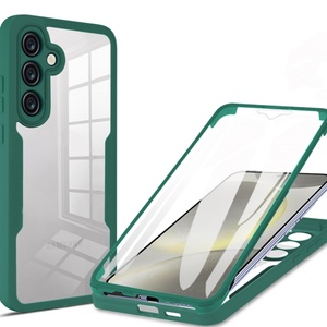 Funda Protectora de 360 Grados para Samsung Galaxy A56 A26 A36 A16, Transparente, TPU+Acrílico+PET, Protector de Pantalla Frontal - Product Image 2