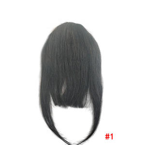 HQ pièces de cheveux humains cuticule naturelle alignée <span class=keywords><strong>frange</strong></span> de cheveux humains pince à <span class=keywords><strong>frange</strong></span> de densité épaisse en <span class=keywords><strong>frange</strong></span> de <span class=keywords><strong>rideau</strong></span> blond - Product Image 6