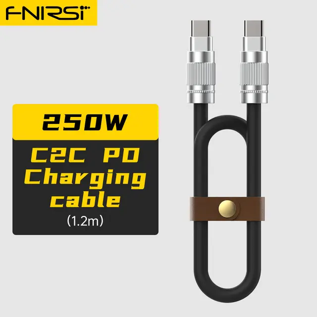 Fnirsi C2C PD Câble de charge Accessoire de fer à souder électrique Ligne de données de charge