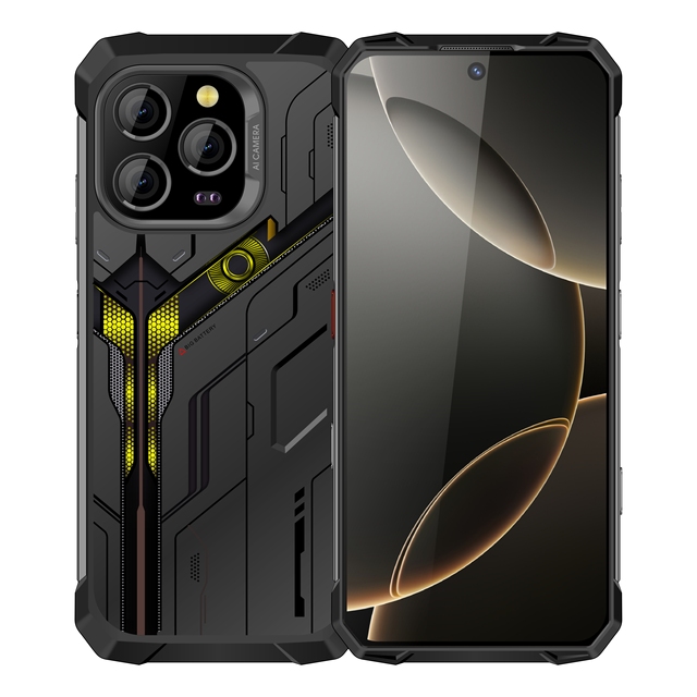 2025 Hot-Selling Model 5 6.79'' FHD 8GB 128GB 8000mAh Android 14 NFC LTE Waterproof Smartphone MTK Processor