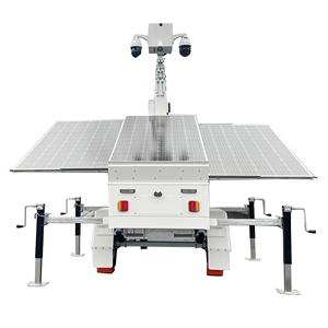 รถพ่วงพลังงานแสงอาทิตย์พร้อมกล้องวงจรปิด PTZ Dome 2 ตัว - Product Image 4