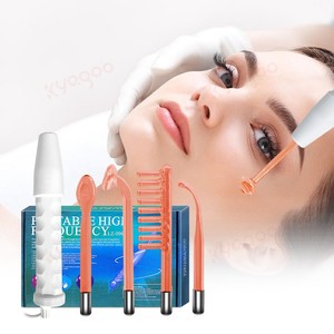 0728 Varita Facial Recargable Compacta de Alta Frecuencia para el Cuidado de la Piel, Aclaramiento, Alivio de Granos, Reparación de Cicatrices, para Spa en Casa - Product Image 1