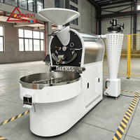 REEKSS Hoge Kwaliteit 6kg 10kg 15kg Koffiebrander Volledig Automatisch Eén-Knops Herhaal Industriële Koffiebrander voor Uw Studio