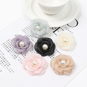 Hoa Vải Nhân Tạo Lớp Nhỏ 5Cm Dành Cho Cửa Hàng Đám Cưới Hoa Sen Voan Thủ Công Dự Tiệc Tại Nhà Phụ Kiện Tóc - Product Image 3