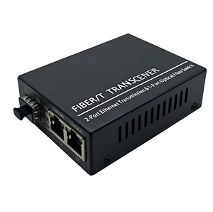 Convertidor de Medios de Fibra Gigabit a <span class=keywords><strong>Precio</strong></span> de Fábrica, 10/100/1000Mbps, Monomodo, Fibra Única, 20KM, Puerto SC, Transceptor Óptico - Product Image 2