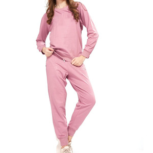 Conjunto de Dos Piezas Cómodo de Corte Regular para Invierno, Venta al por Mayor, Color Personalizado, Sudadera de Manga Larga y Pantalones Jogger - Product Image 4