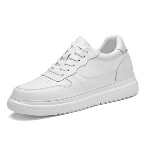 Zapatos Deportivos de Suela Suave, Otoño, Nueva Moda, Piel Vacuna, Suela Gruesa, Aumento Invisible de 8 cm, Forro de Malla Transpirable, Punta Resistente al Desgaste - Product Image 5