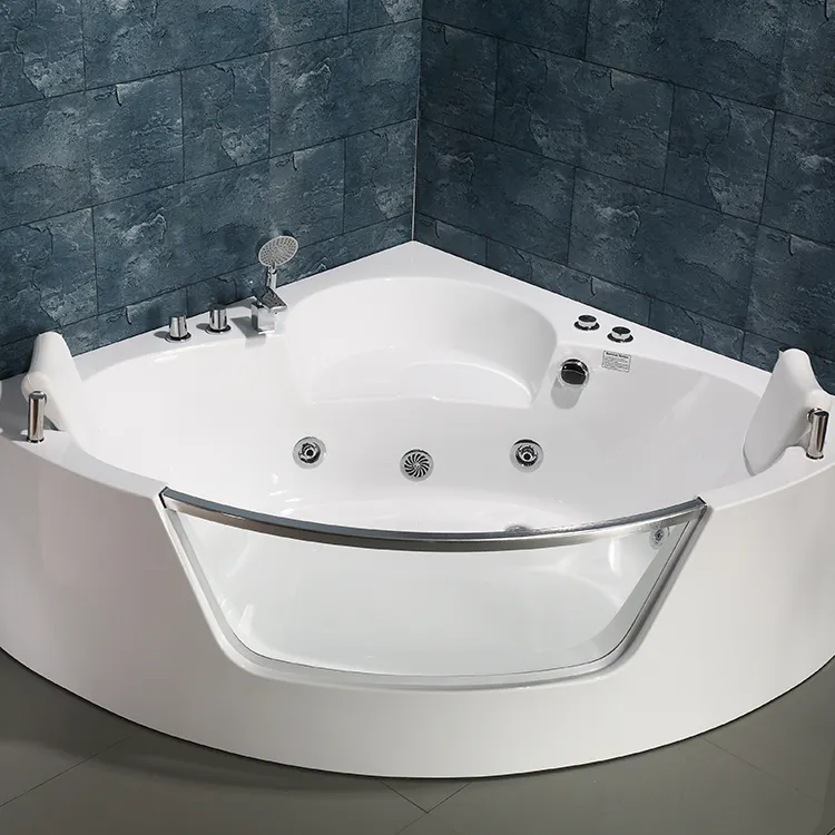 Proway vasca da bagno di massaggio PR-8802 massaggio vasca da bagno (whirlpool) cooper resina vasca da bagno in piedi