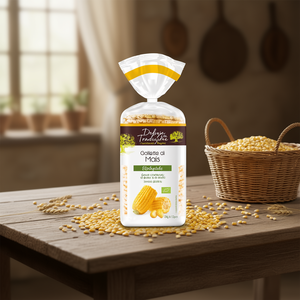 Organic Hard Baked Salty <b>Corn</b> Crackers 130g X 12pcs Grain <b>Snacks</b> Traditional Delights - Product Image 3