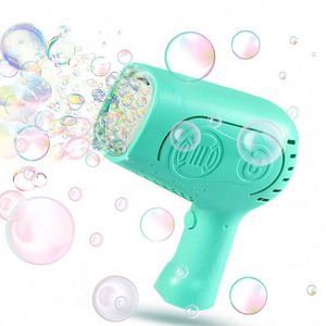 Wholesale Automatic Soap Toy Bubble Gun 2022 Electric Blaster Launcher Machine Shooter Water Blower Bubble Gun for Kid - Product Image 2