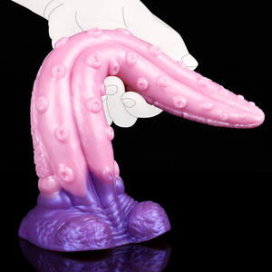 Faak Tier Oktopus Tentakel Riesiger Anal Plug Zungen förmiger flüssiger Silikon <span class=keywords><strong>dildo</strong></span> für Frauen masturbieren - Product Image 4