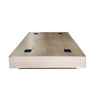 Wyndham Days Inn Lit Queen Size Lit King Size Lits King Size en bois massif Lits King Size au design moderne Meubles d'hôtel