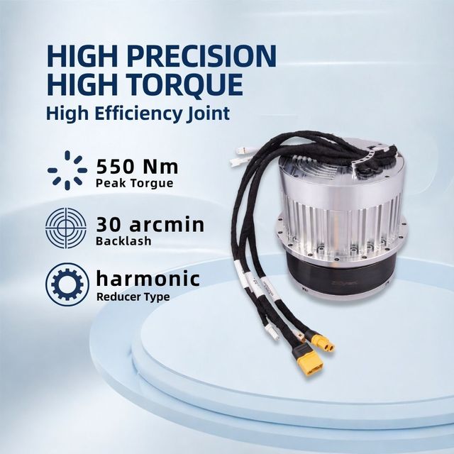 ZBDynamiX  Gearbox Reducer  Harmonic Drive Robot Actuator with BLDC Gear Motor 48V for Ai Robot Intelligent or Humanoid Robot