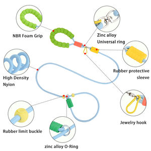 Cuerda de tracción manos libres retráctil de poliéster de nailon de alta resistencia, correa para mascotas, estilo de moda para entrenamiento de perros duraderos - Product Image 5