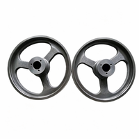 Pièces moulées en fonte ductile (nodulaire) sur mesure OEM, volant moteur, corps de soupape, boîtier de boîte de vitesses en fonte avec usinage CNC