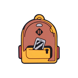 Focal Beads libro de estudio papelería Apple DIY regalo del Día del maestro llavero cuenta nueva temporada de regreso a la escuela cuentas focales de silicona - Product Image 6