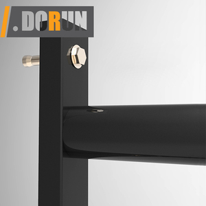 <strong>Weight</strong> Plate <strong>Storage</strong> and <strong>Weight</strong> Wing Bench Press Bar <strong>Storage</strong> Wall-Mounted with T Bar Row Platform Base - Product Image 4