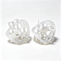 PP CPVC Kunststoff Heilex Ring 50mm 76mm 100mm Zufällige Füllkörper für VOC-Entfernung und Säuregasabscheider