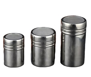 Custom Stainless Steel <b>Spice</b> <b>Jar</b> Dredge Salt Sugar <b>Spice</b> Pepper Shaker Seasoning Can Rotating Cover Multi-purpose Kitchen Tool - Product Image 3
