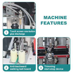 Máquina de bandas de borde completamente automática PUR pegamento bordes curvos y máquina de corte de bandas de borde recto - Product Image 3