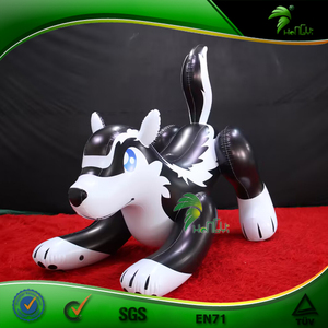 Hot-bán đồ chơi <span class=keywords><strong>Inflatable</strong></span> Đen Husky, tùy chỉnh <span class=keywords><strong>Inflatable</strong></span> Dog đồ chơi HongYi bay Sói - Product Image 5