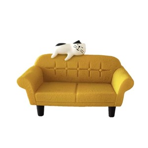Graziosa Decorazione per Divano a Forma di Gatto in Resina - Design a Piramide con Cuore per Casa e Ufficio - Regalo per Decorazione Veicoli - Product Image 4