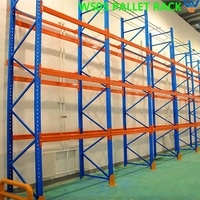 Système de rayonnages de palettes de stockage en acier, étagère métallique de haute qualité à bas prix